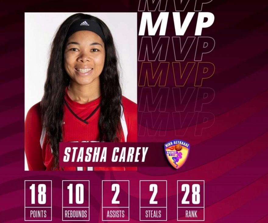 MVP της πρώτης αγωνιστικής η Στάρα Κάρεϊ
