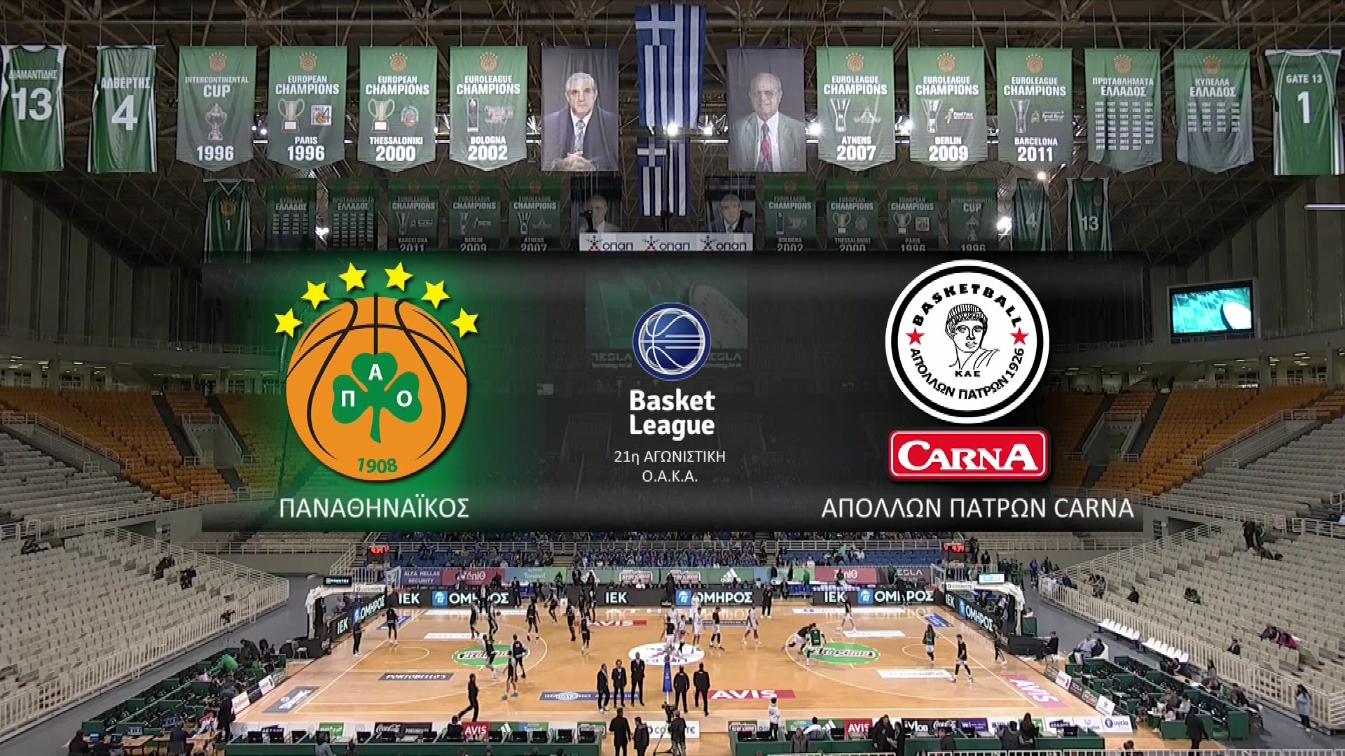 Basket League 2022-2023 | Κυριακή 02 Απριλίου 2023 – Παναθηναϊκός – Απόλλων Πατρών