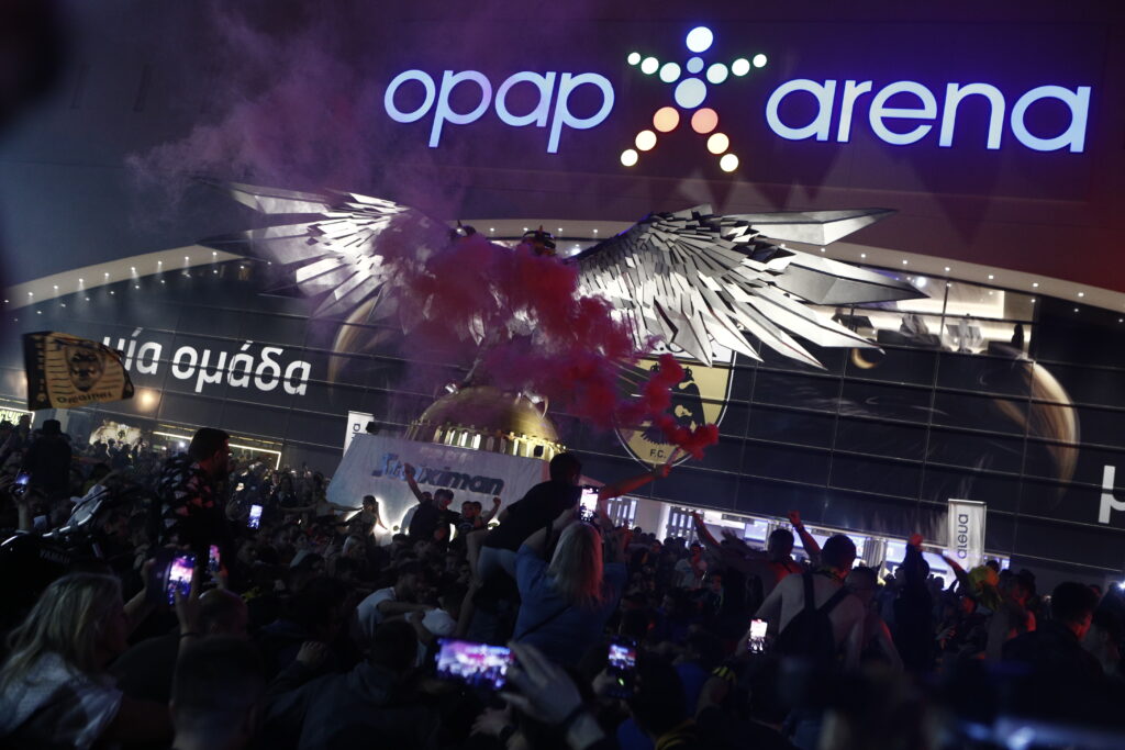 Χαμός στην “OPAP Arena” για το νταμπλ (ΦΩΤΟρεπορτάζ)