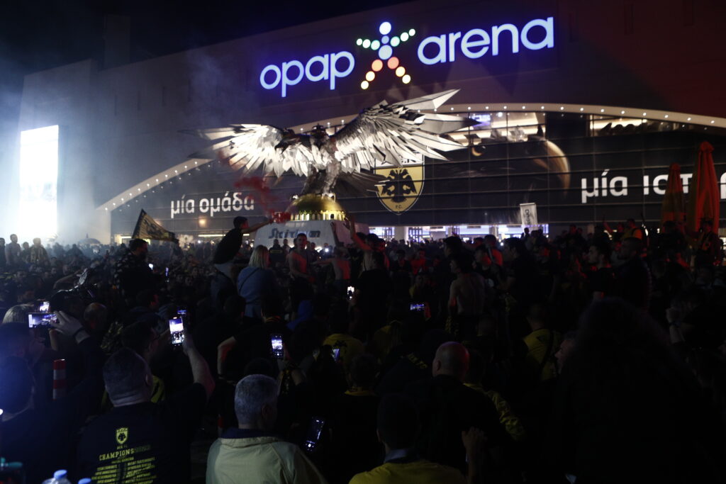 Χαμός στην “OPAP Arena” για το νταμπλ (ΦΩΤΟρεπορτάζ)