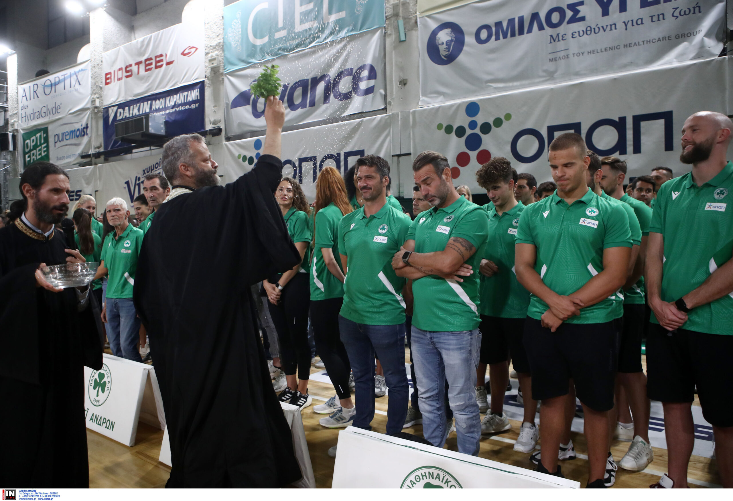 Media Day και αγιασμός για τον Ερασιτέχνη Παναθηναϊκό στο “Παύλος Γιαννακόπουλος” (ΦΩΤΟρεπορτάζ)