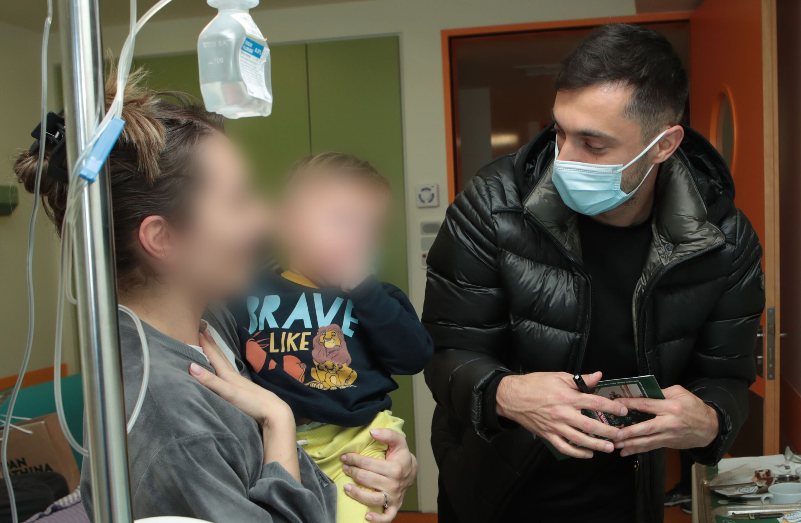 Επίσκεψη και δώρα του Παναθηναϊκού στο “Μητέρα” (ΦΩΤΟρεπορτάζ)