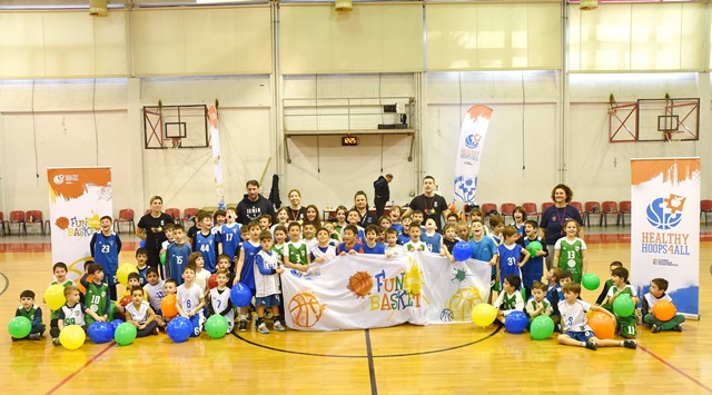 FunBasket Festival: Παιχνίδι και μπάσκετ για τα παιδιά στο Ν. Ηράκλειο