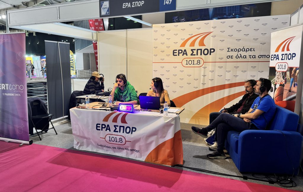 Η ΕΡΑ ΣΠΟΡ για 3η συνεχόμενη σεζόν στη Marathon Expo