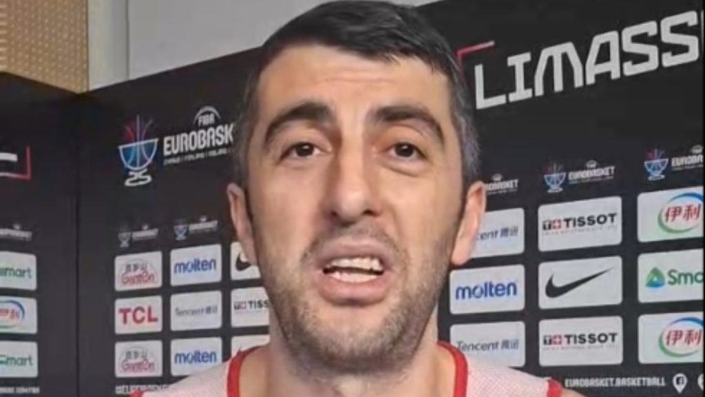 Συνέντευξη του Γκιόργκι Σερμαντίνι για το EuroBasket 2025.