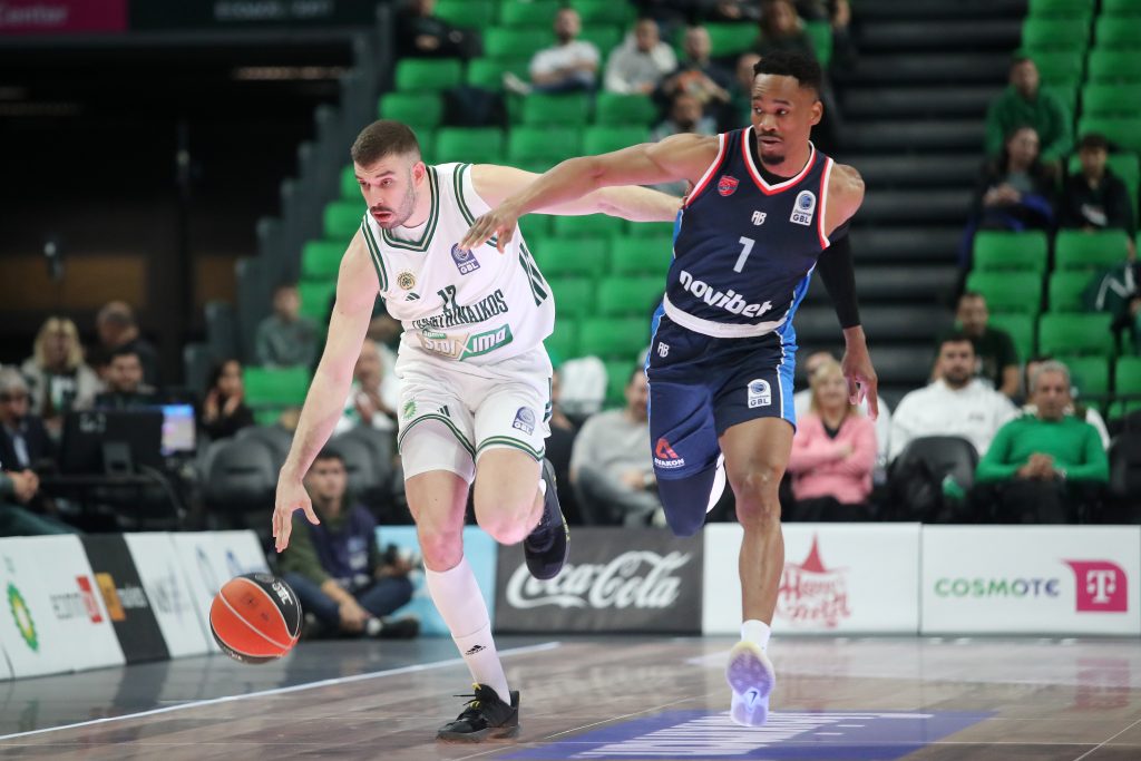 “Περίπατος” για τον Παναθηναϊκό με τρίποντο… σόου από τον Ρογκαβόπουλο (hls)