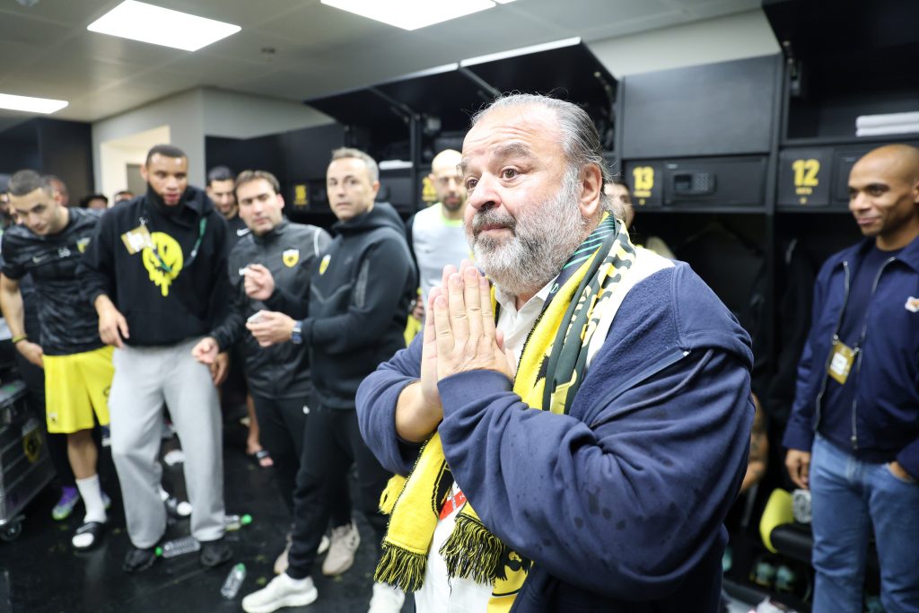 Το “κιτρινόμαυρο” πάρτι από τα αποδυτήρια της “OPAP Arena” (pics)