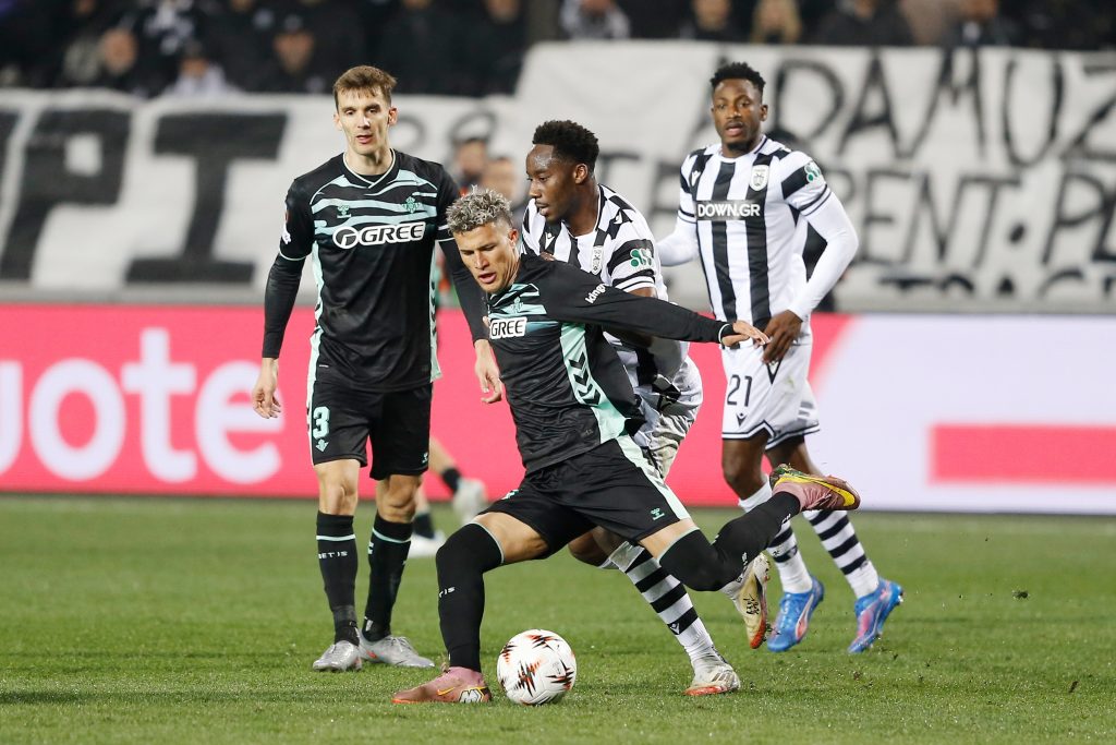 Ο ΠΑΟΚ “πάτησε” την Μπέτις στην Τούμπα και προκρίθηκε στα νοκ άουτ