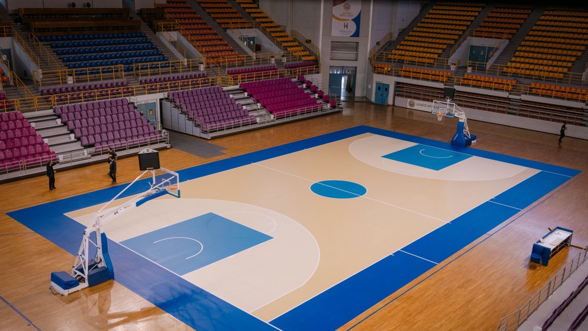 ΕΟΚ: Το ανανεωμένο παρκέ του κλειστού γυμναστηρίου Νέας Αλικαρνασσού (pics) ΕΟΚ: Το ανανεωμένο παρκέ του κλειστού γυμναστηρίου Νέας Αλικαρνασσού (pics)