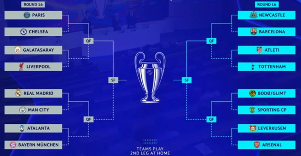 Τιτανομαχίες στους “16” του Champions League