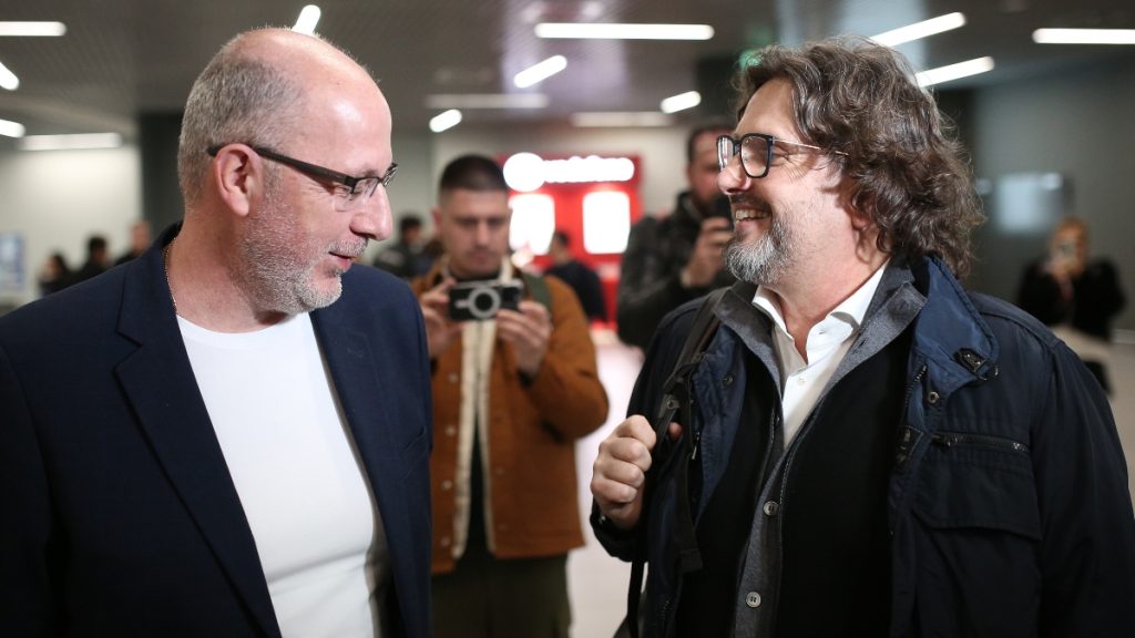 Έφτασε στην Θεσσαλονίκη ο Αντρέα Τρινκιέρι (pics)