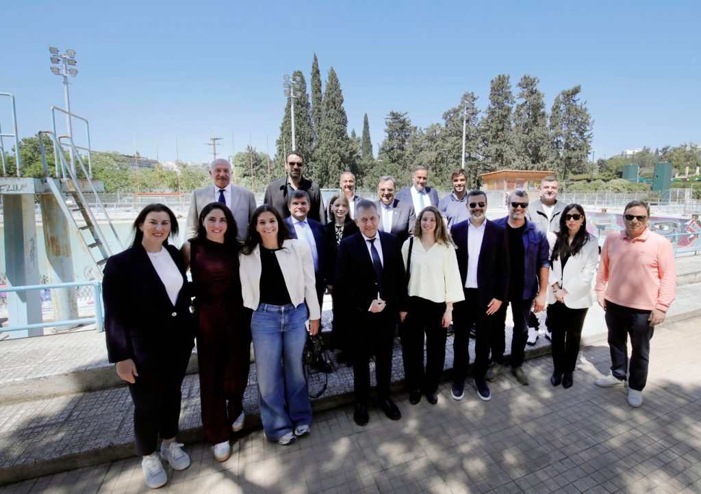 Ιστορική μέρα για την Ελληνική Ολυμπιακή Επιτροπή, ρχισαν τα έργα ανακατασκευής του Ολυμπιακού Κολυμβητηρίου