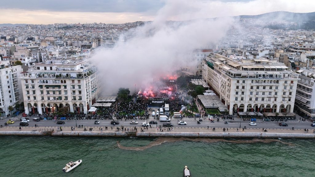 Το εντυπωσιακό Pyro Show για τα 100 χρόνια του ΠΑΟΚ (pictures)