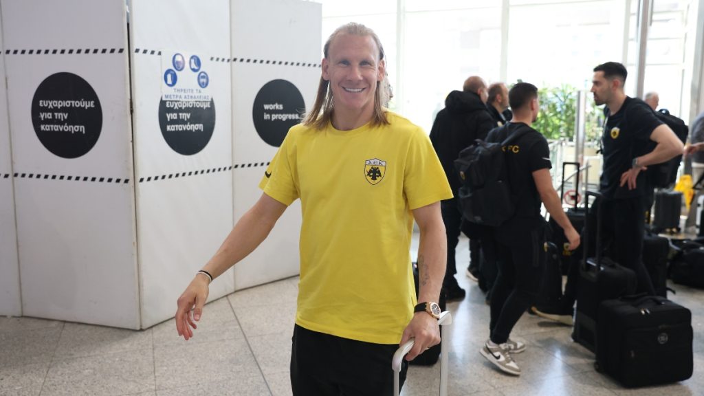 Αναχώρησε για Μαδρίτη η ΑΕΚ (pic)