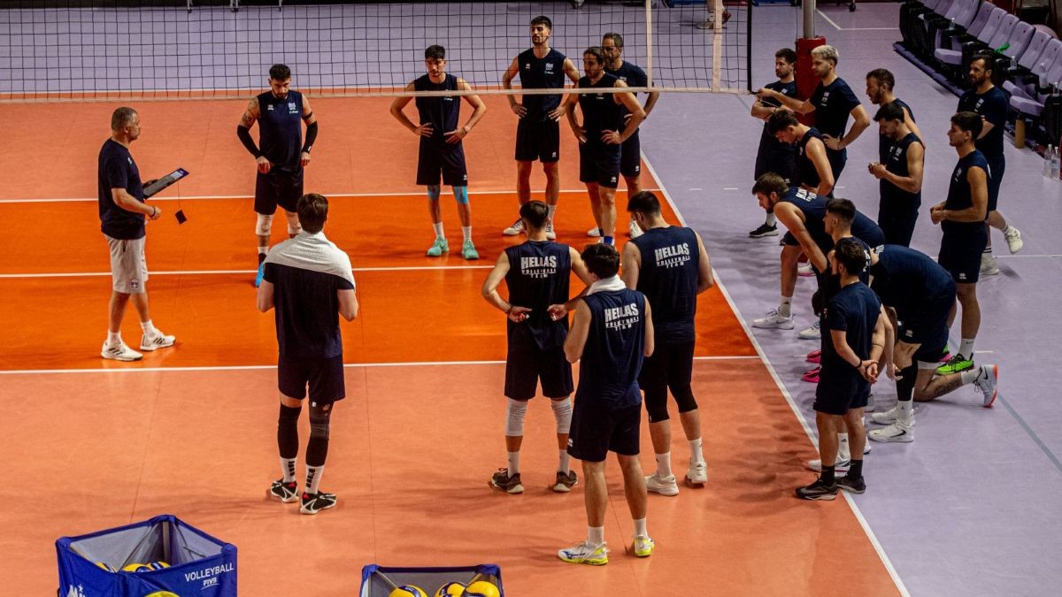 Τρία φιλικά της Εθνικής ανδρών με την Ελβετία στο κλειστό γυμναστήριο «Ανδρέας Βαρίκας» στην Νέα Σμύρνη
