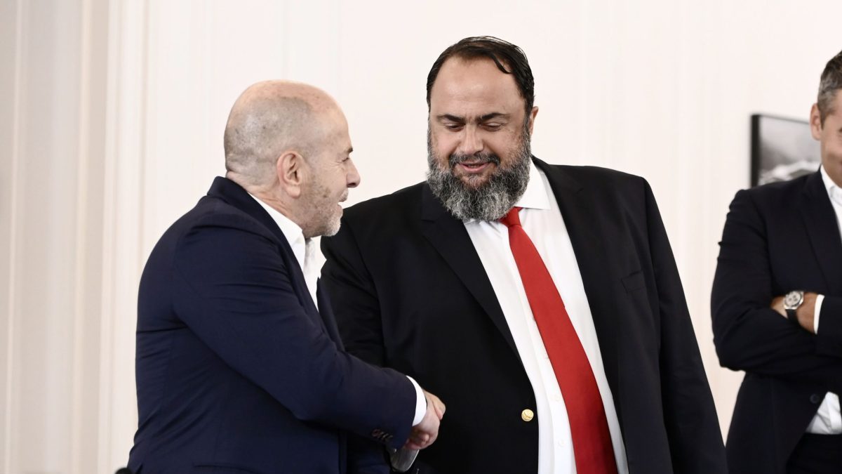 Αλλαγή απόφασης από τον Μαρινάκη, ολοταχώς για κοινή διετία με Αλαφούζο στην προεδρία της Super League