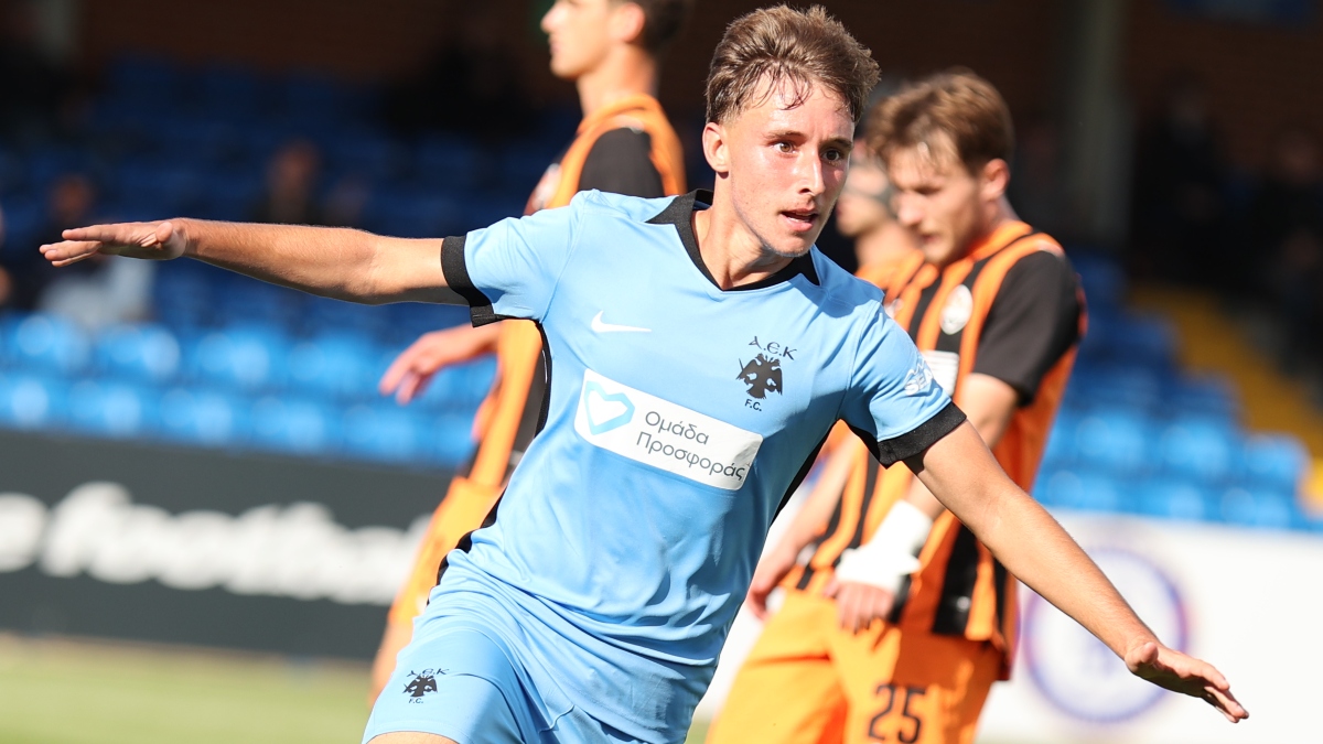AEK Secures First-Ever UEFA Youth League Win Against Shakhtar Donetsk
